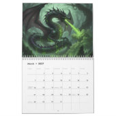 Dragon Calendar Kalender (Mär 2027)