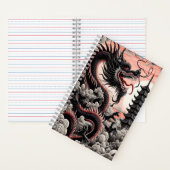 Dragon Calligraphy Notizblock (Innen)
