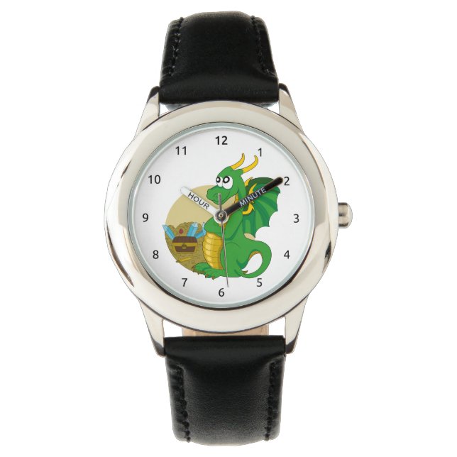 Dragon Cartoon watch Armbanduhr (Vorderseite)