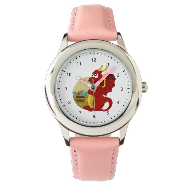 Dragon Cartoon watch Armbanduhr (Vorderseite)