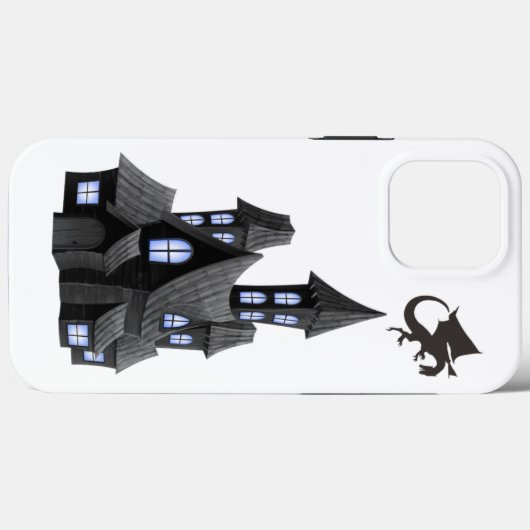 Dragon Castle Case-Mate iPhone Hülle (Rückseite (Horizontal))