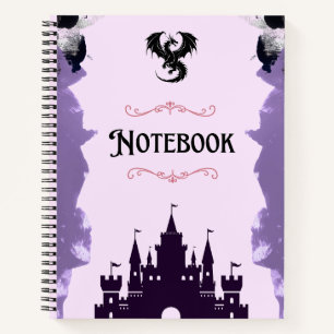 Dragon Castle Fantasy Notebook Notizblock