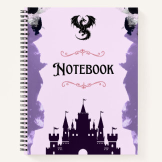 Dragon Castle Fantasy Notebook Notizblock