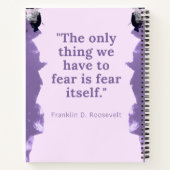 Dragon Castle Fantasy Notebook Notizblock (Rückseite)