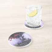 Dragon Castle Getränkeuntersetzer (Seite)