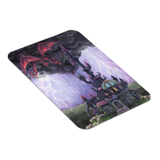 Dragon Castle Magnet (Rechte Seite)