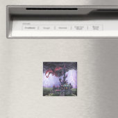 Dragon Castle Magnet (In Situ (Geschirrspüler))