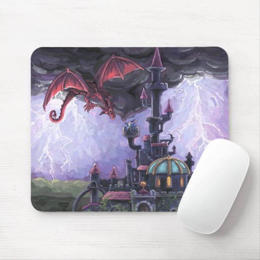 Dragon Castle Mousepad (Mit Mouse)