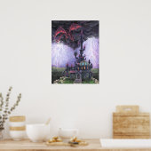 Dragon Castle Poster (Küche)