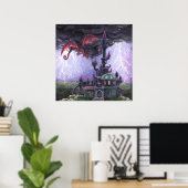 Dragon Castle Poster (Heimbüro)
