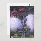Dragon Castle Postkarte (Vorne/Hinten)