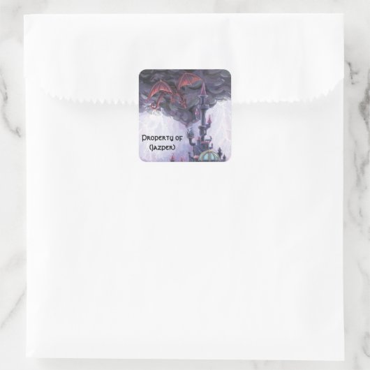 Dragon Castle Property Stickers (Tasche)