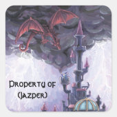 Dragon Castle Property Stickers (Vorderseite)