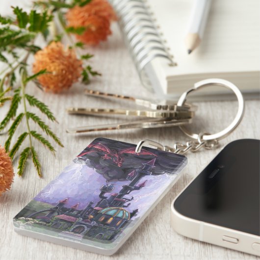 Dragon Castle Schlüsselanhänger (Vorderseite rechts)