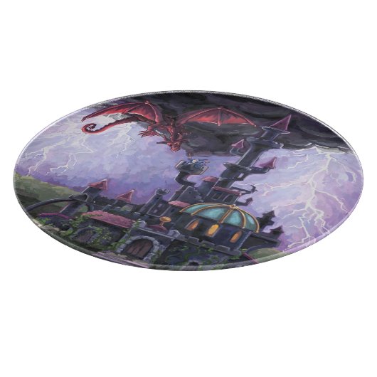 Dragon Castle Schneidebrett (Ecke)