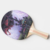 Dragon Castle Tischtennis Schläger (Seitenansicht)
