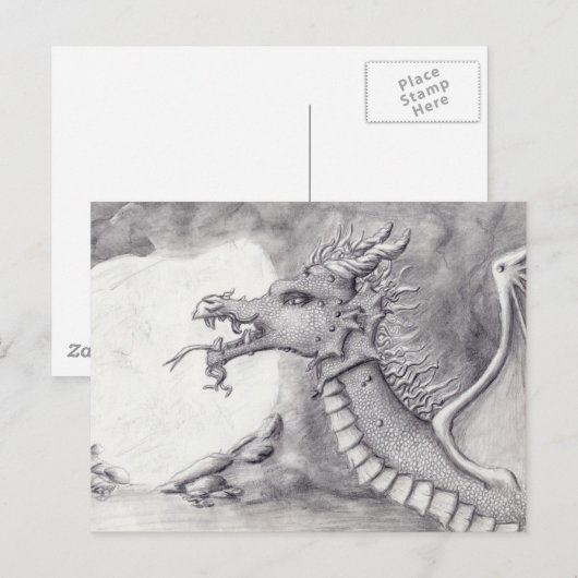 Dragon Cave Postkarte (Vorne/Hinten)