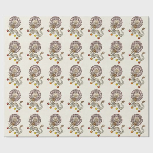Dragon Chakra Geschenkpapier (Flach)