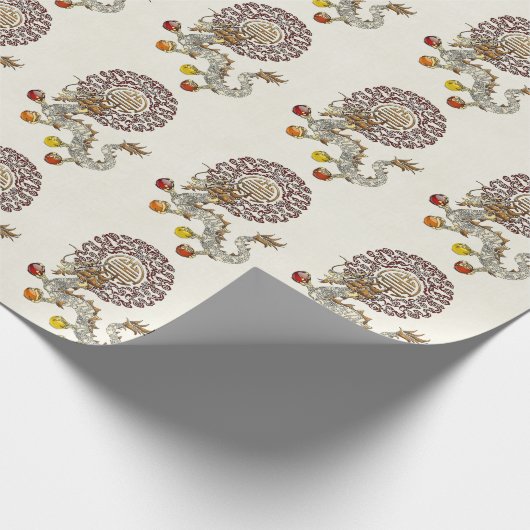 Dragon Chakra Geschenkpapier (Ecke)