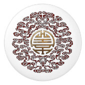 Dragon Chakra Keramikknauf (Vorderseite)