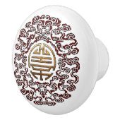 Dragon Chakra Keramikknauf (Rechts)