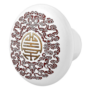 Dragon Chakra Keramikknauf