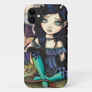 Dragon Child Cuge Big-Eye Fairy und Dragon iPhone 11 Hülle