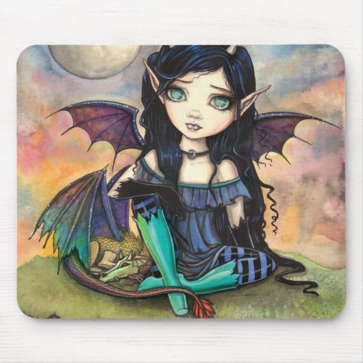 Dragon Child Cuge Big-Eye Fairy und Dragon Mousepad (Vorne)