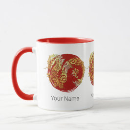 Dragon Chinese Zodiac Horoskop Sternzeichen Tasse