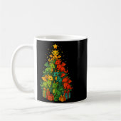 Dragon Christmas Tree Funny Dragon Xmas Kaffeetasse (Links)
