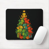 Dragon Christmas Tree Funny Dragon Xmas  Mousepad (Mit Mouse)