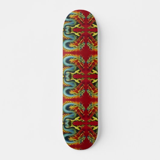 Dragon Circles 7 3/4" Skateboard Deck (Vorne)