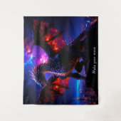 Dragon City 001 Tapestry Wandteppich (Vorderseite)