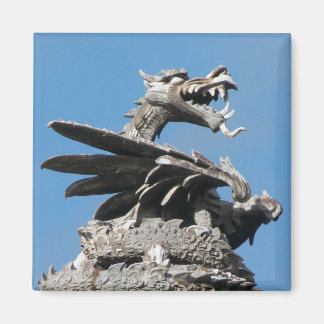 Dragon, City Hall Cardiff, Wales, UK Magnet