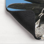 Dragon, City Hall Cardiff, Wales, UK Mousepad (Ecke)