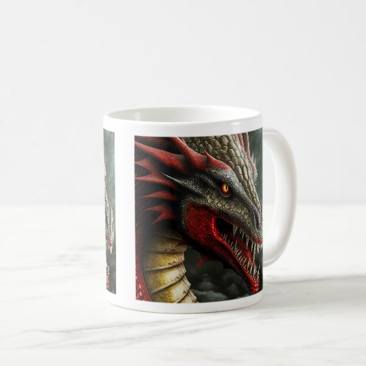 Dragon Classic Tasse, 11 oz Kaffeetasse (VorderseiteRechts)