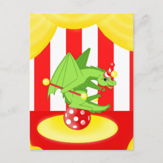 Dragon Clowne Postkarte
