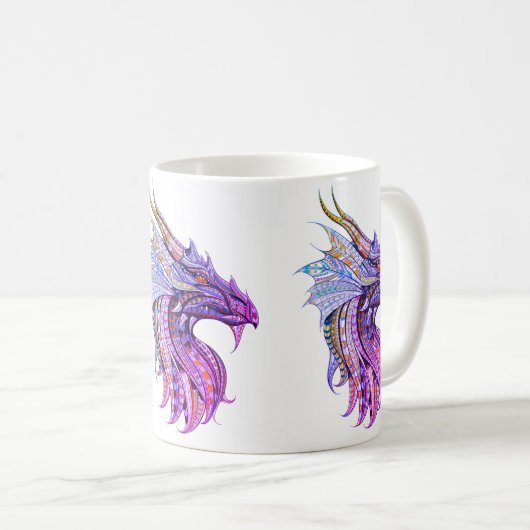 Dragon Coffee Tasse (VorderseiteRechts)