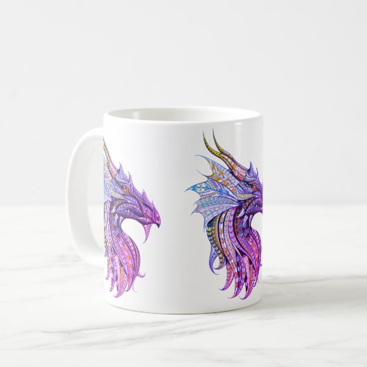 Dragon Coffee Tasse (Vorderseite Links)