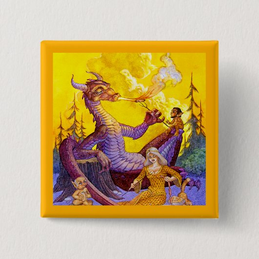 Dragon Cookout Button (Vorderseite)