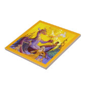 Dragon Cookout Fliese (Seite)