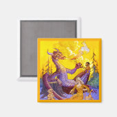 Dragon Cookout Magnet (Vorderseite/Rückseite)