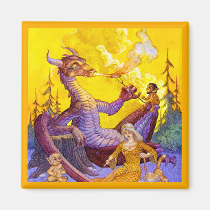 Dragon Cookout Magnet
