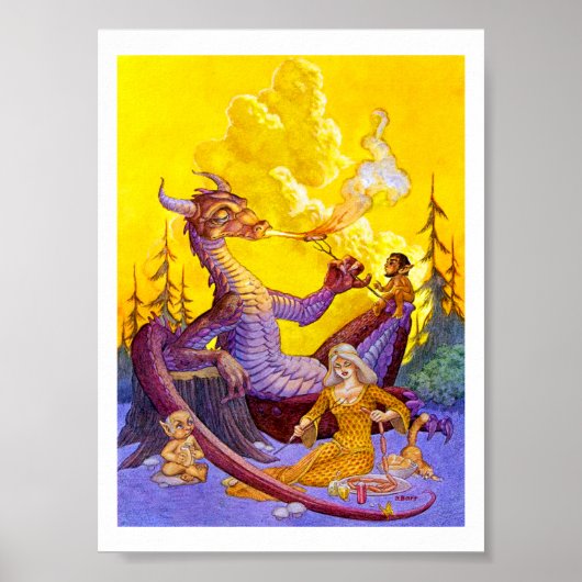 Dragon Cookout Poster (Vorne)