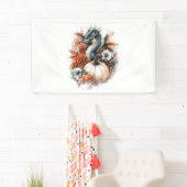 Dragon Country Pumpkin Banner (Insitu)