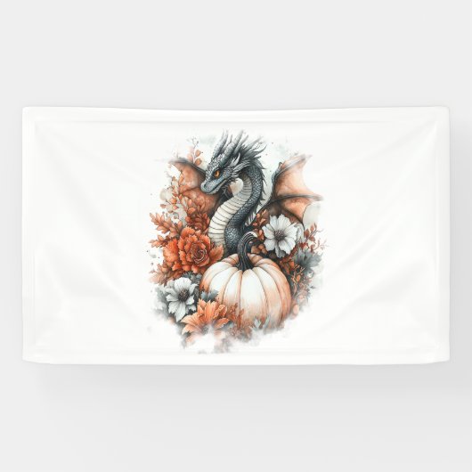 Dragon Country Pumpkin Banner (Horizontal)