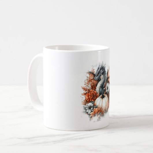 Dragon Country Pumpkin Kaffeetasse (Vorderseite Links)