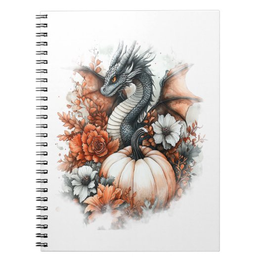 Dragon Country Pumpkin Notizblock (Vorderseite)