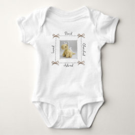 Dragon Crochet Animal Baby Bodysuit Custom Strampler