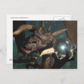 Dragon Crystal Postkarte (Vorne/Hinten)